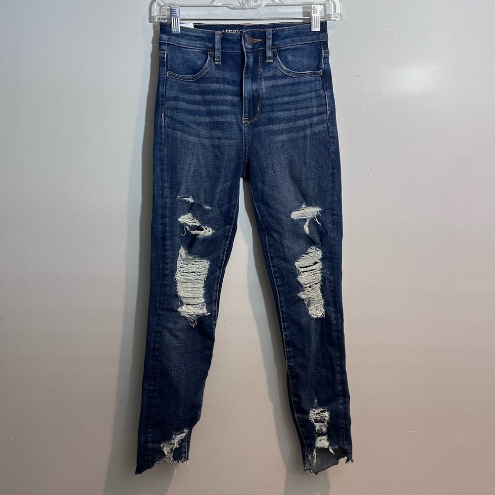 American eagle super super stretch jeans